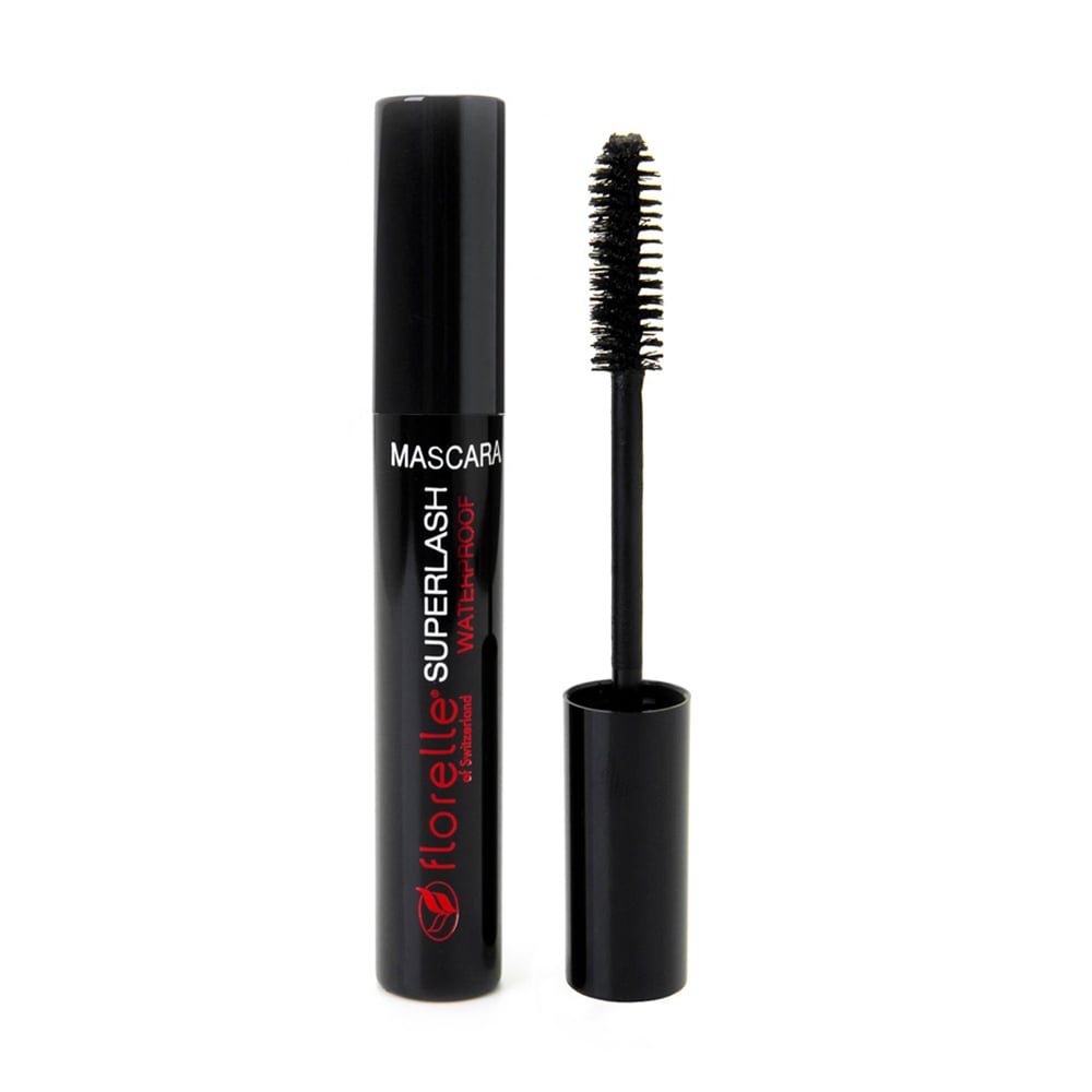 Водостійка туш для вій Florelle Superlash Waterproof Mascara Black, 9 мл